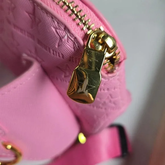 Jeffree Star Pink Star Fanny Pack Belt Bag Purse Gold Accents Cute‎ Kawaii - Picture 8 of 13